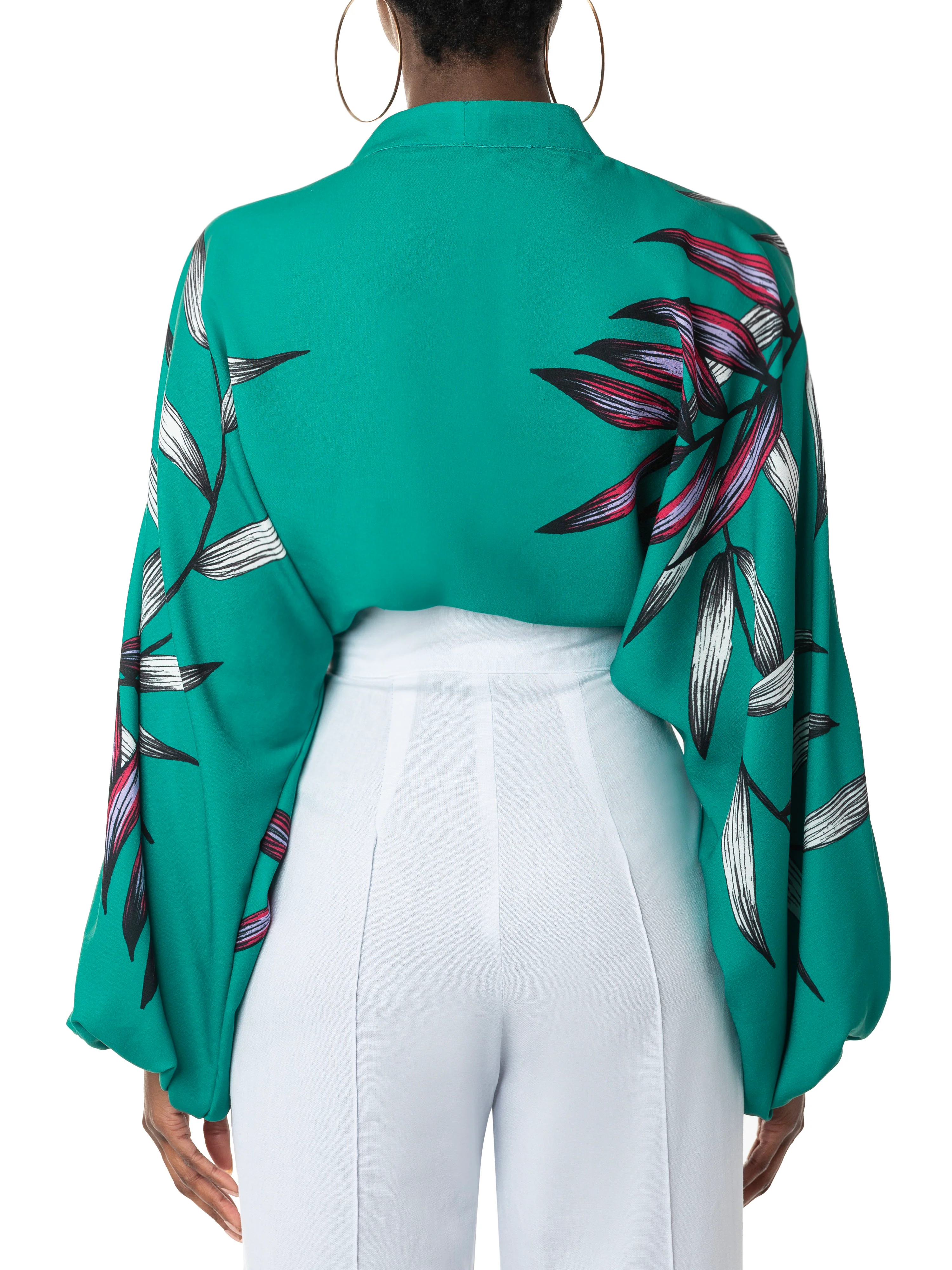"Avril" Jade Print Bodysuit - Image 5