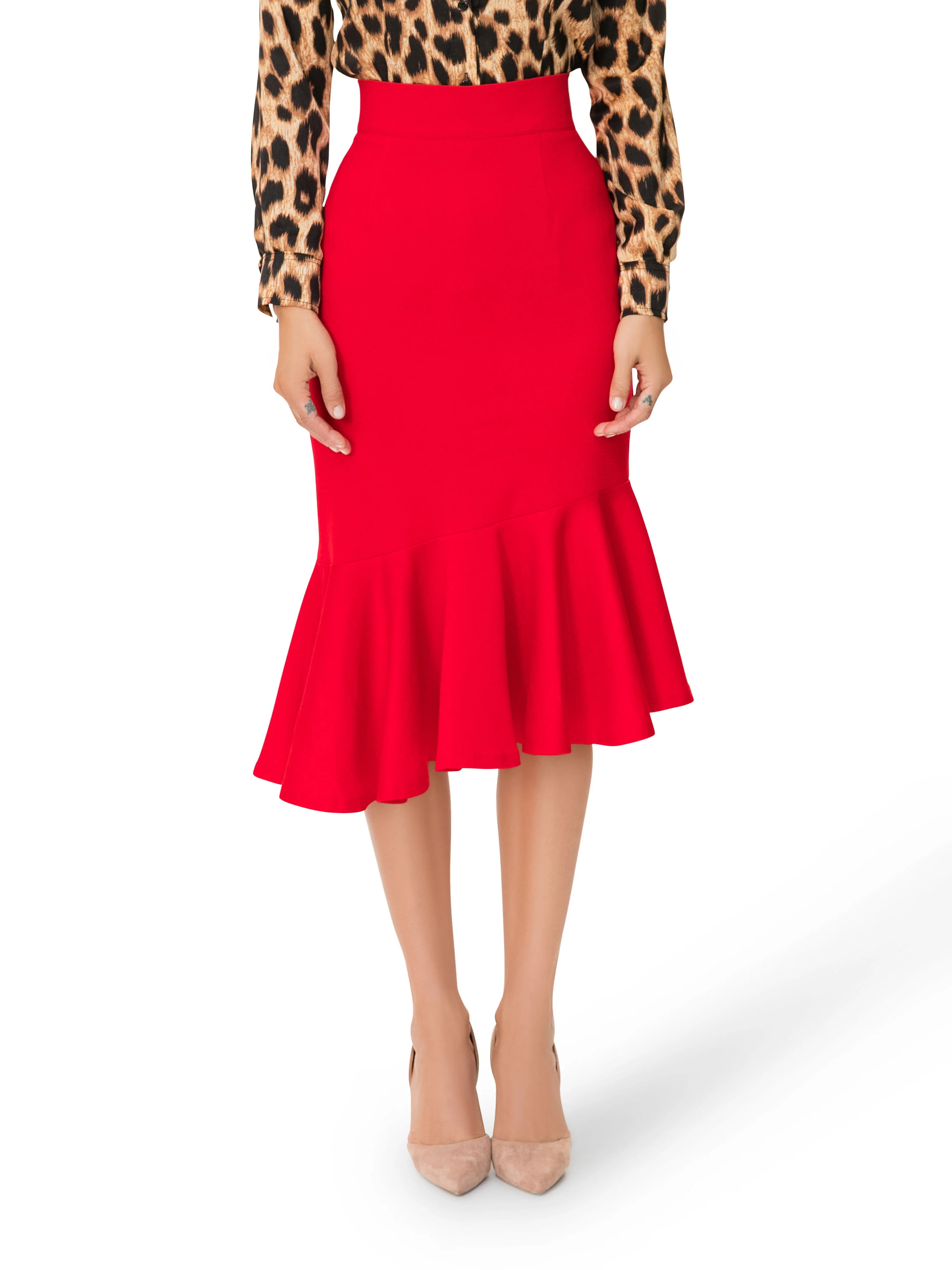 "Celia" Ruffle Skirt - Image 3