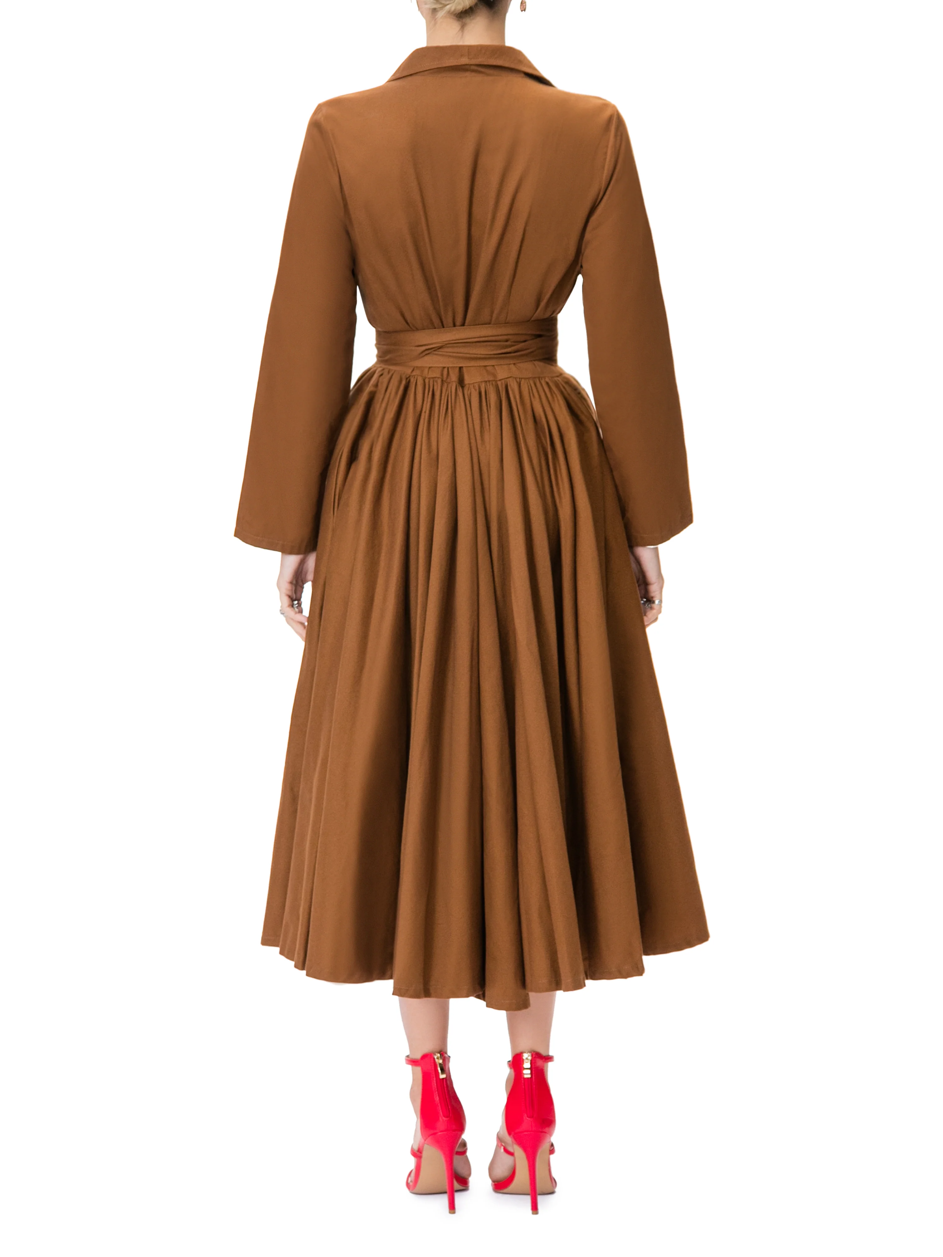 "Charlotte" Coco Midi Shirtdress - Image 5