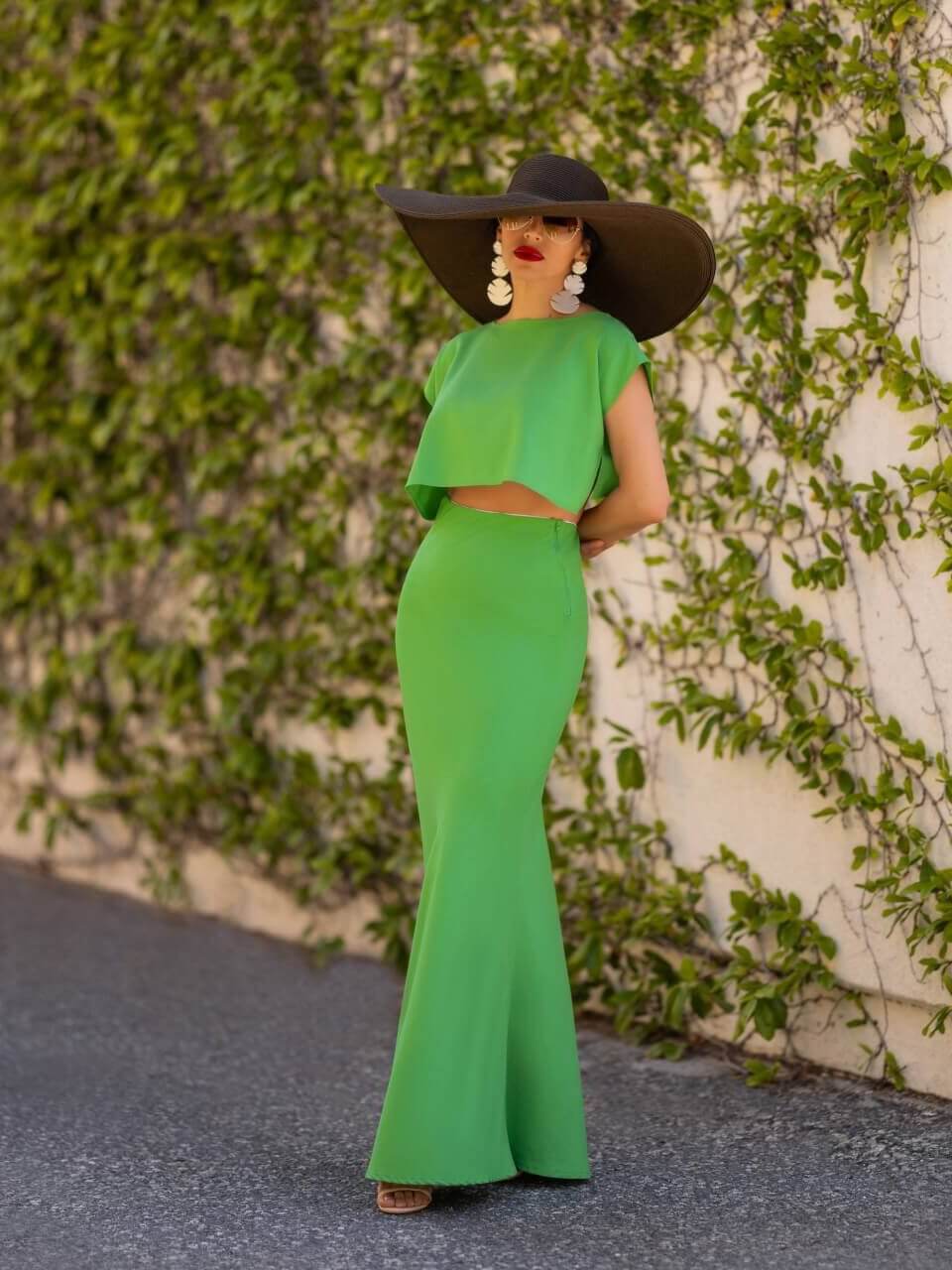 "Fiji" Green Crop Top - Image 4