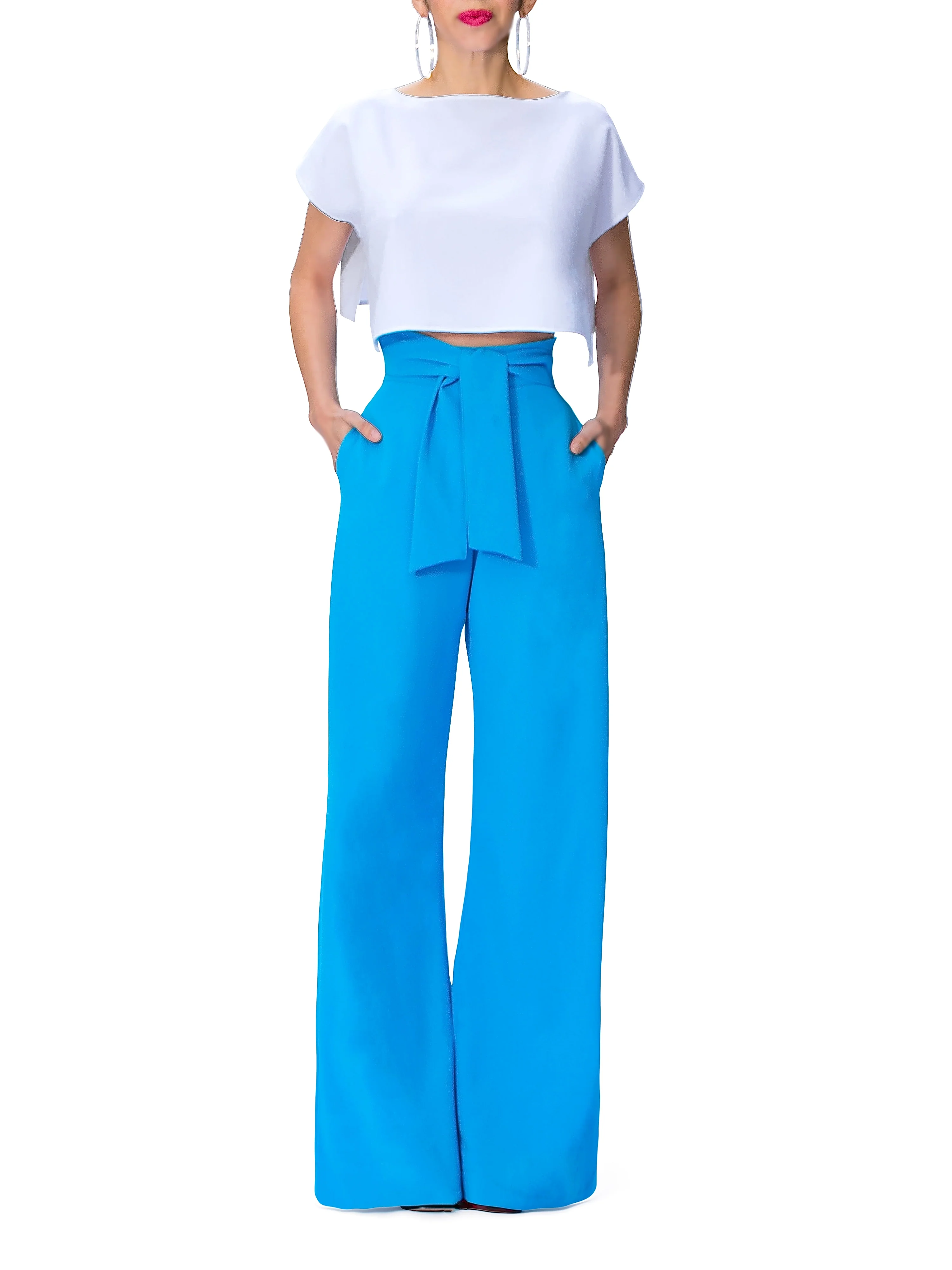 "Gaia" Crop Top with Side Slits - Image 10
