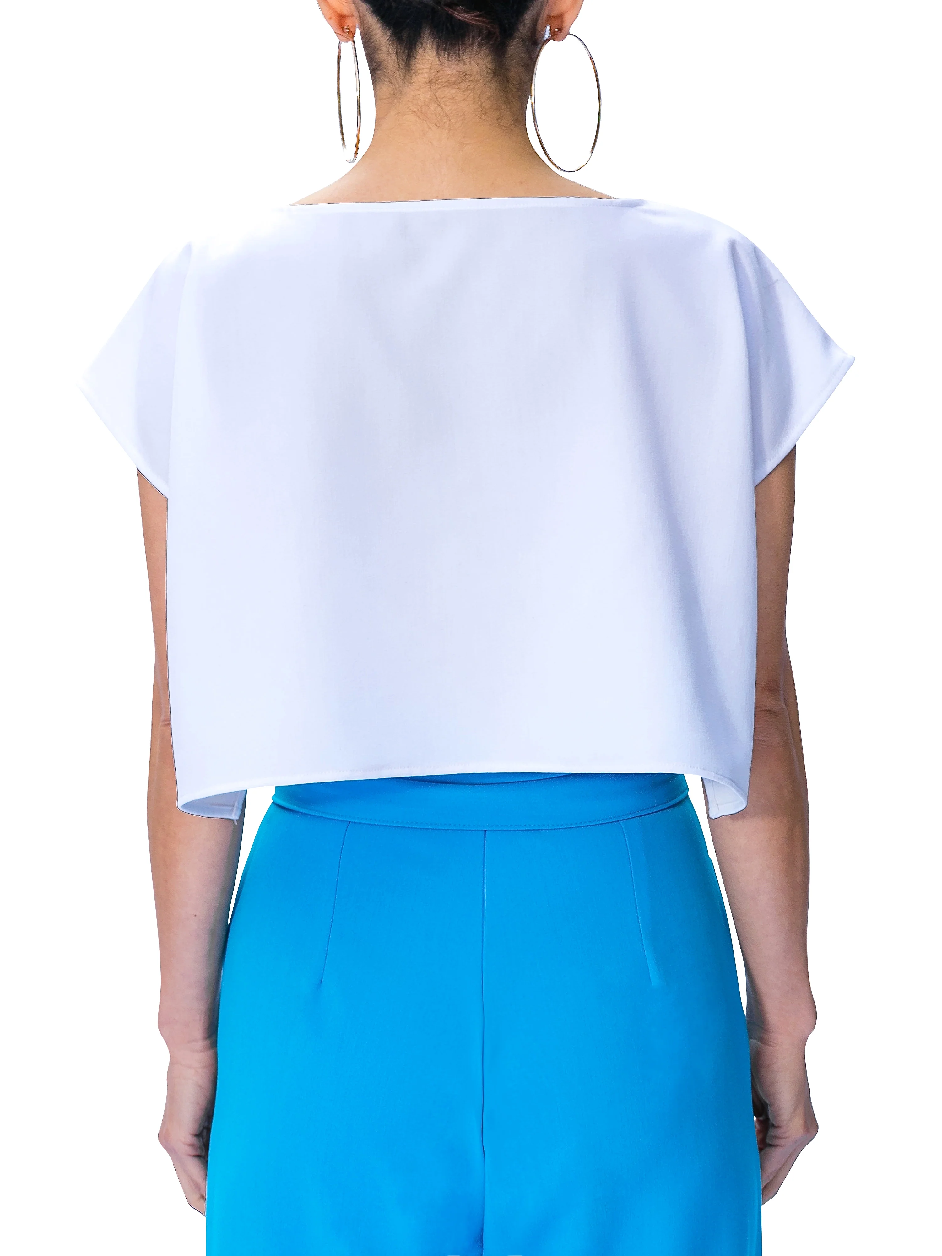 "Gaia" Crop Top with Side Slits - Image 9
