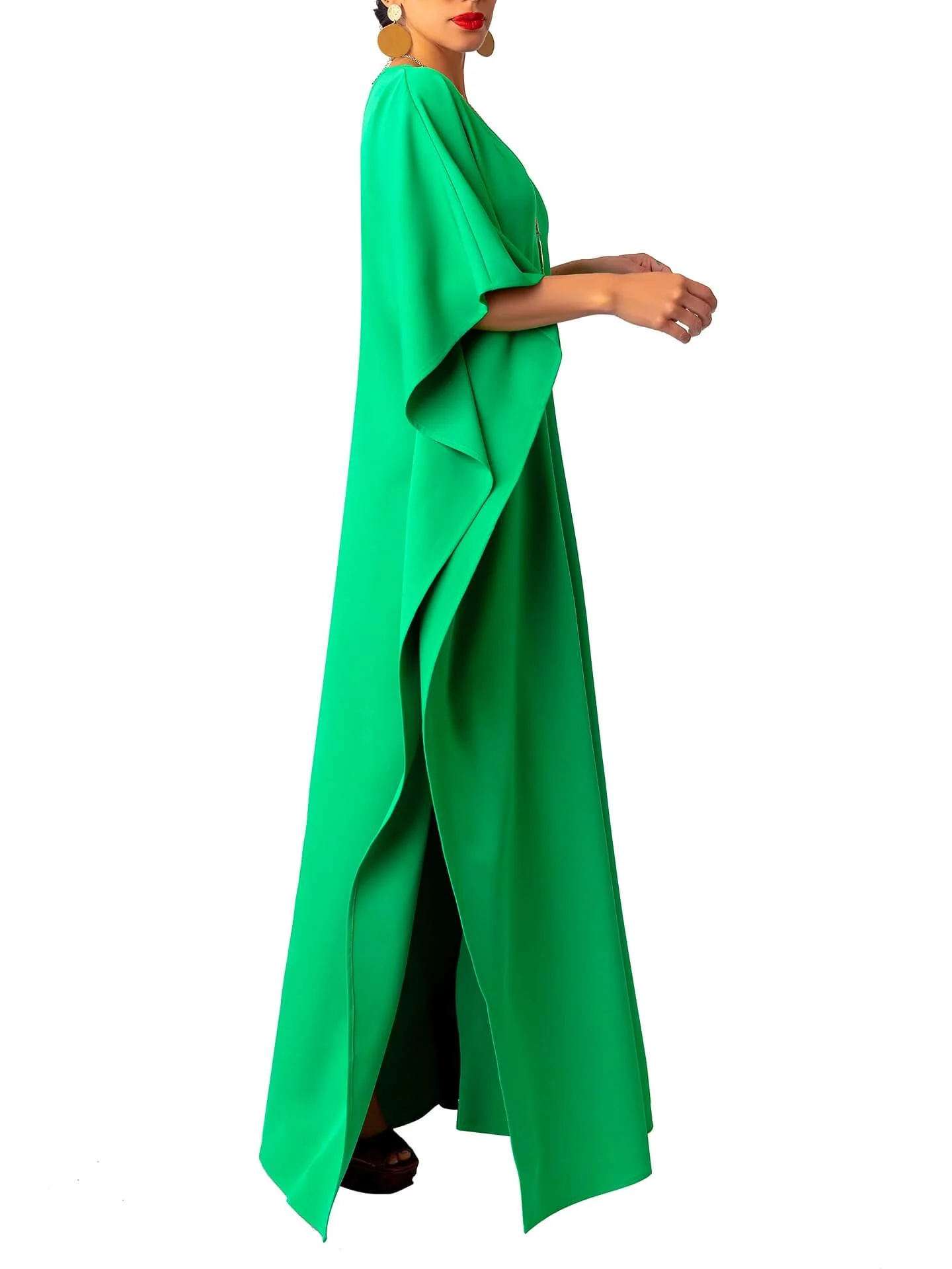 “Kẹ́mi” Jade Maxi Kaftan - Image 5