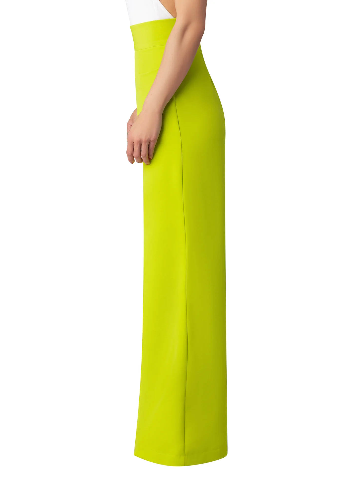 "Limon" Lime High Waist Pants - Image 7