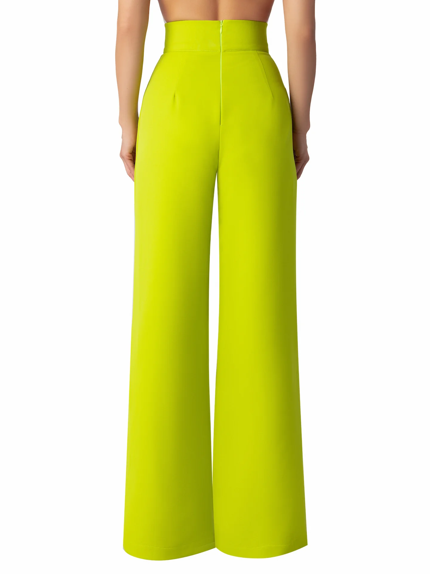 "Limon" Lime High Waist Pants - Image 8