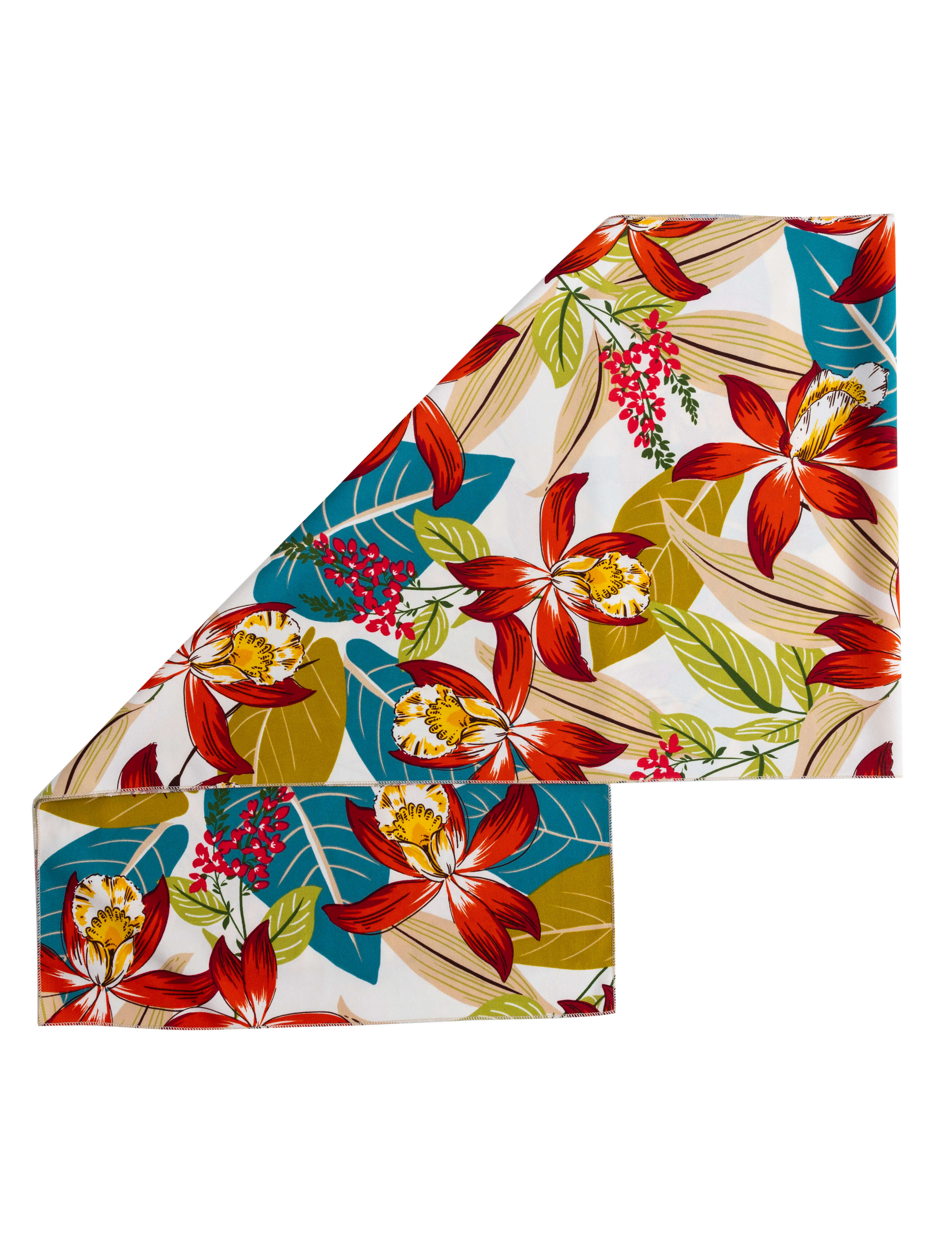 "Mamey" Floral Scuba Scarf - Image 2