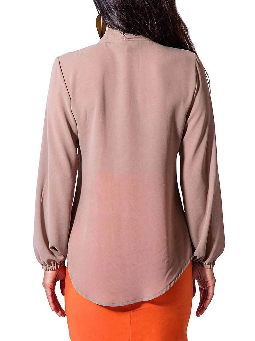 "MiMi" Pussy Bow Shirt - Image 4