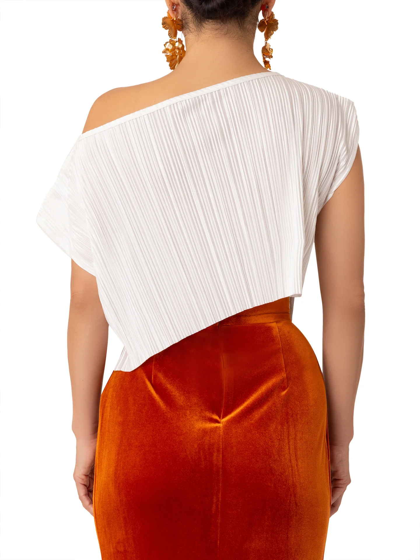 “Norma” Ivory Crop Top - Image 5