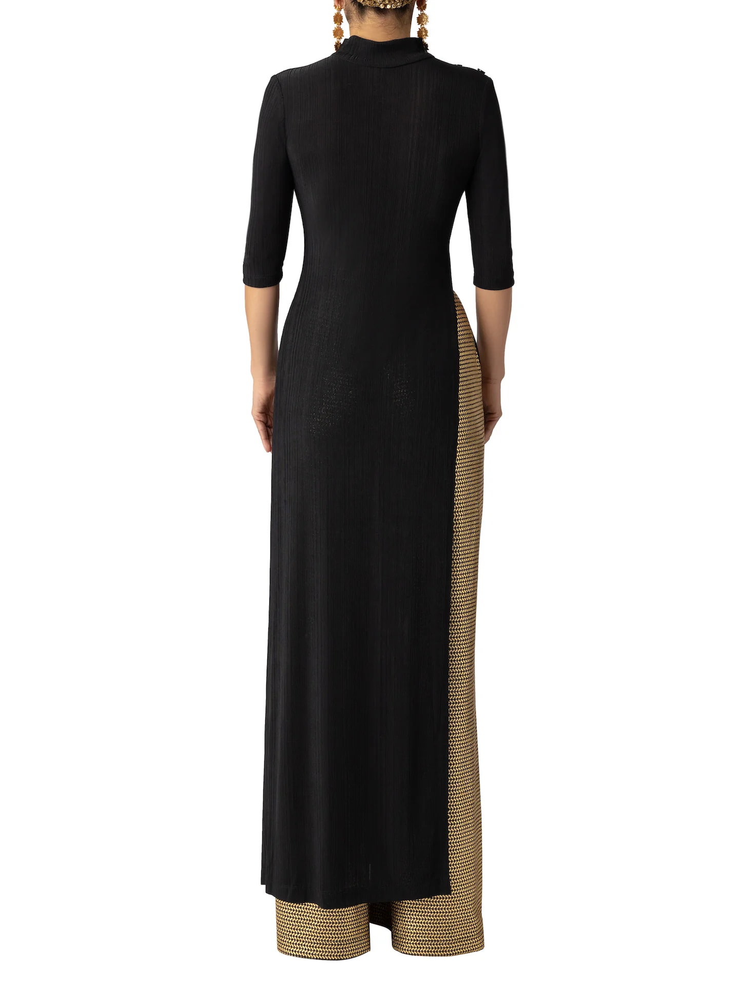 “Obsidian” Black Maxi Top - Image 7