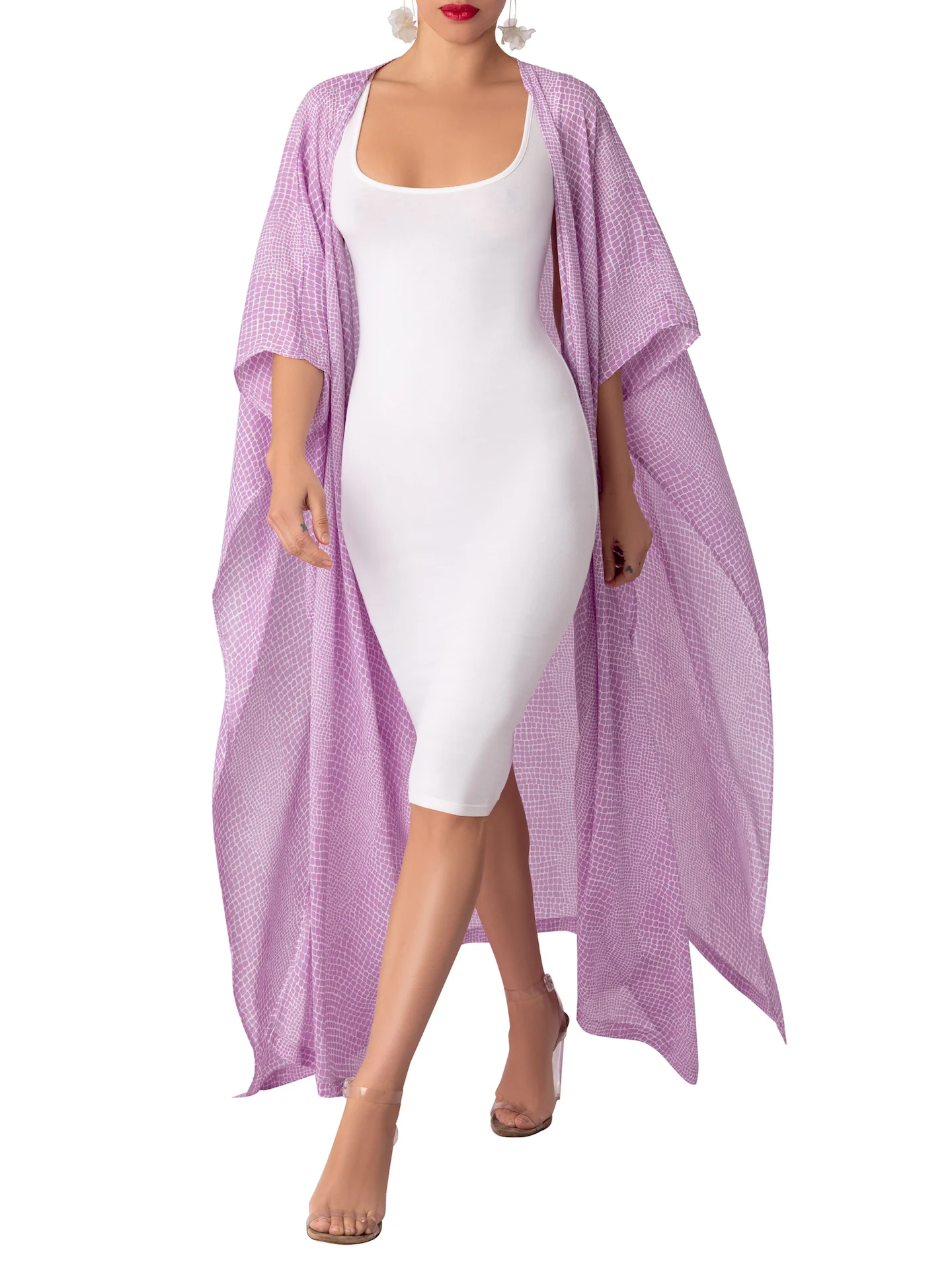 “Sasha” Lilac Kimono - Image 3