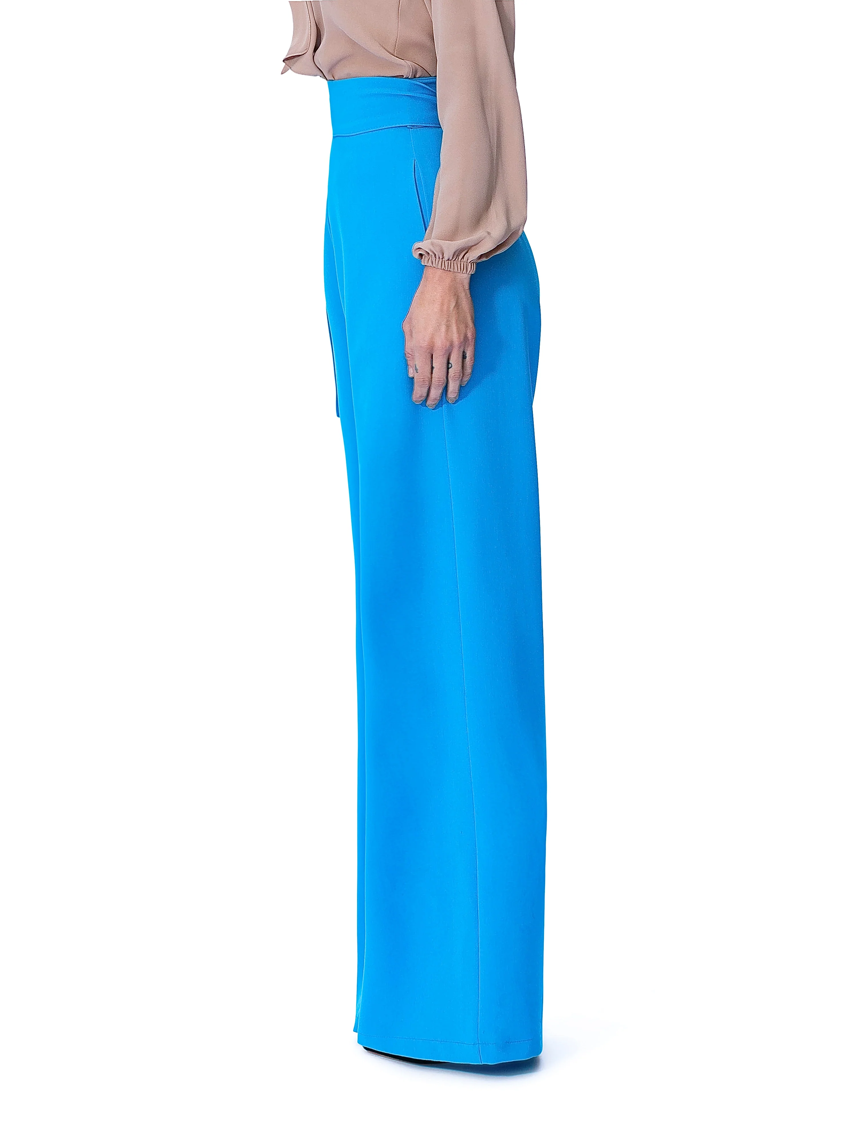 "Selene" High Waist Wide Leg Pants - Image 3