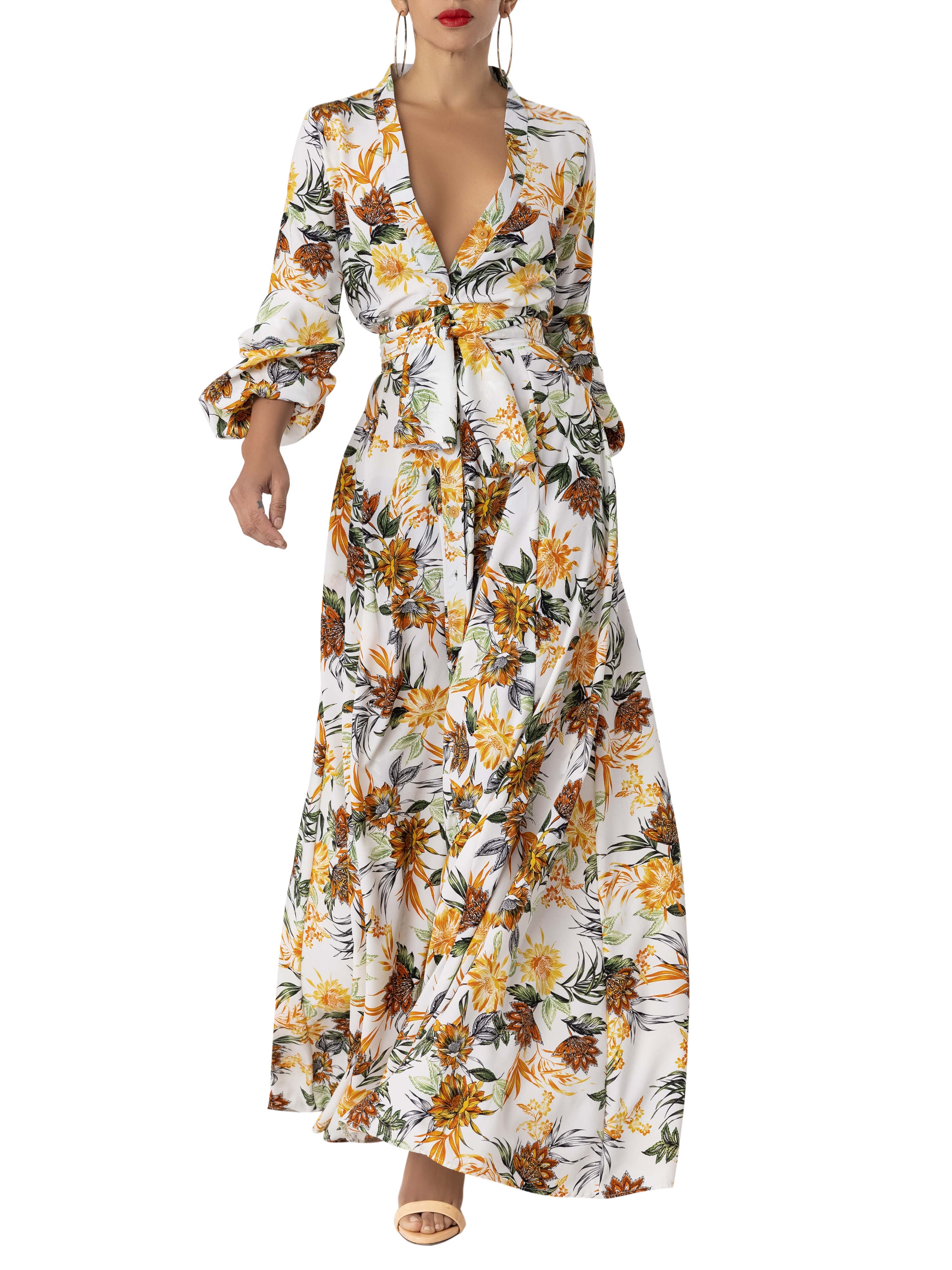 "Sequoia" Print Maxi Dress - Image 2