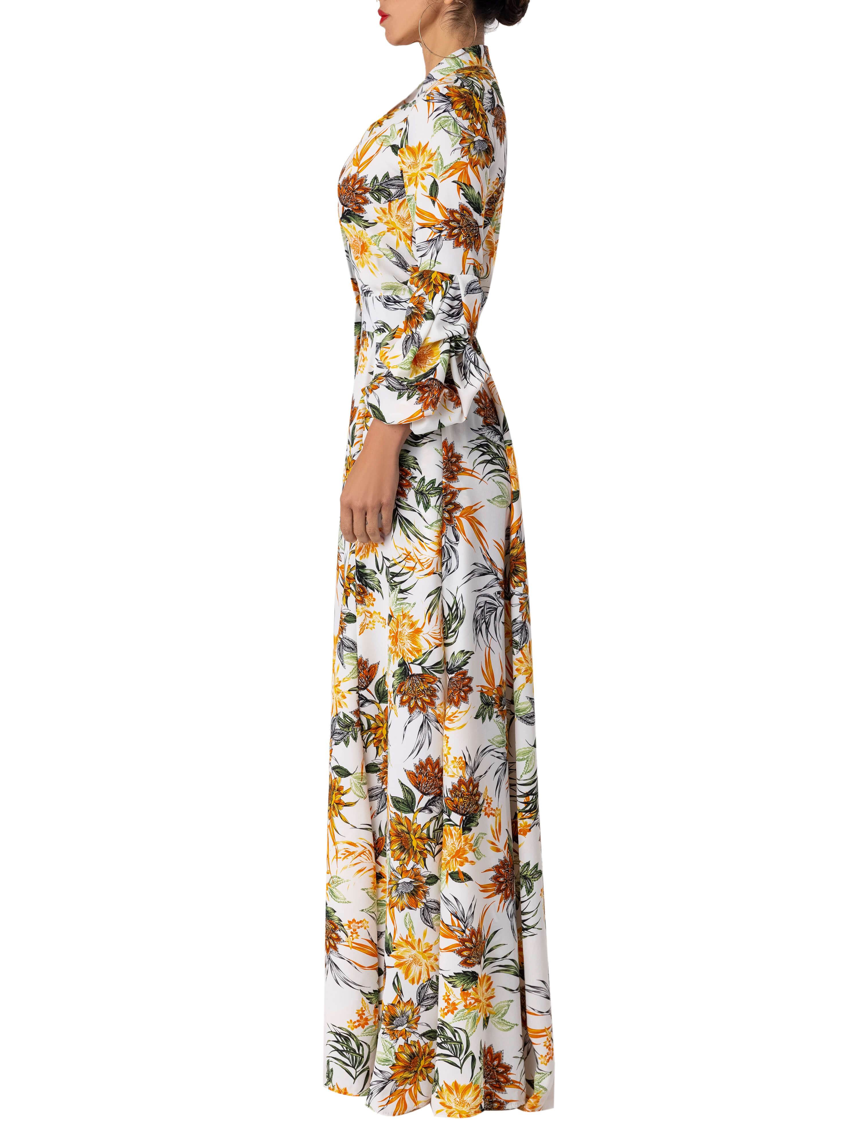 "Sequoia" Print Maxi Dress - Image 5