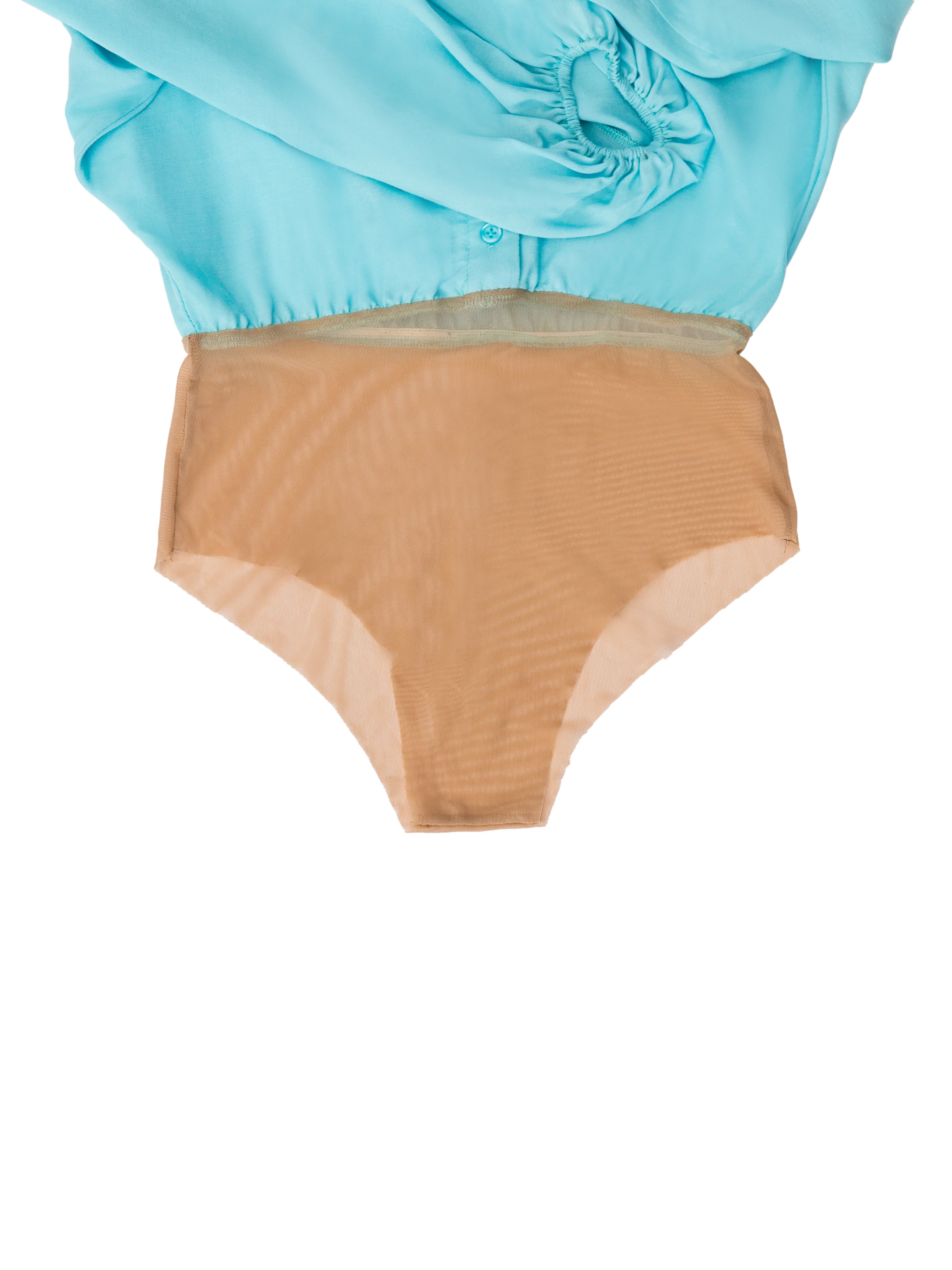 "Tiffany" Blue Bell Sleeve Bodysuit - Image 7