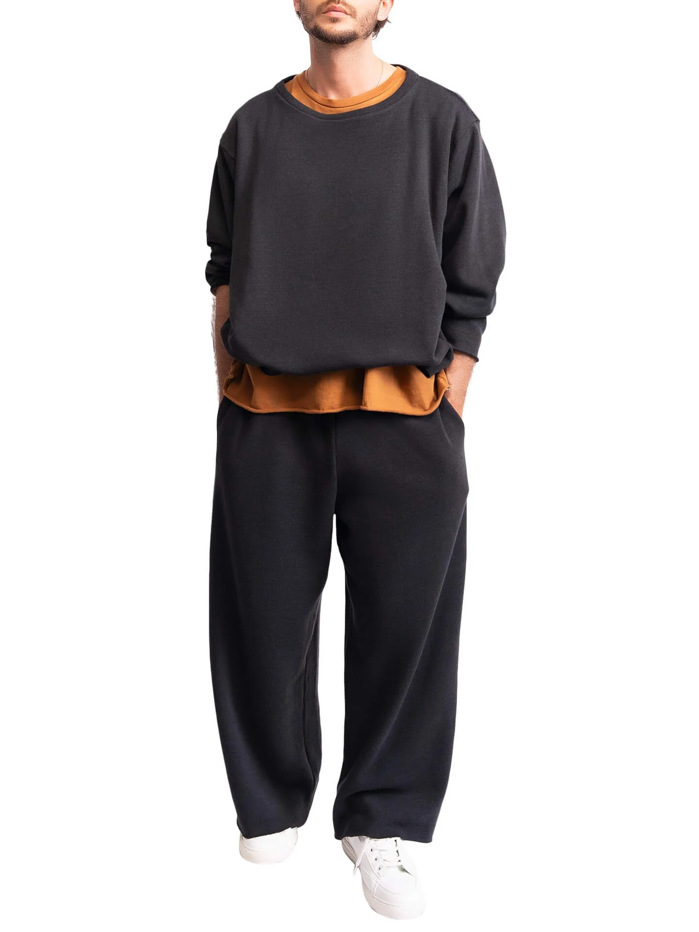 ''Twelfth St.'' Black Unisex Sweatshirt - Image 3