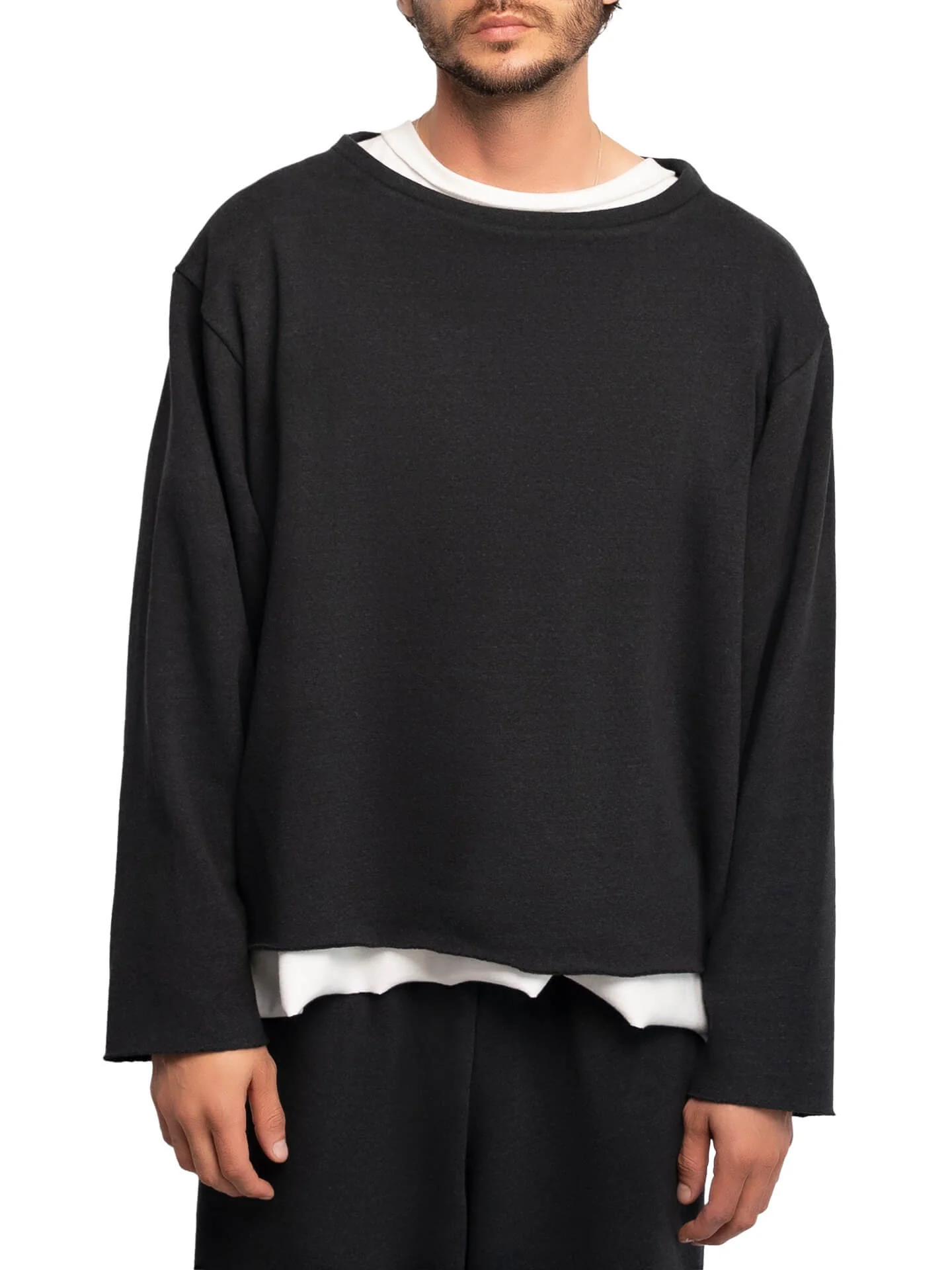 ''Twelfth St.'' Black Unisex Sweatshirt - Image 4
