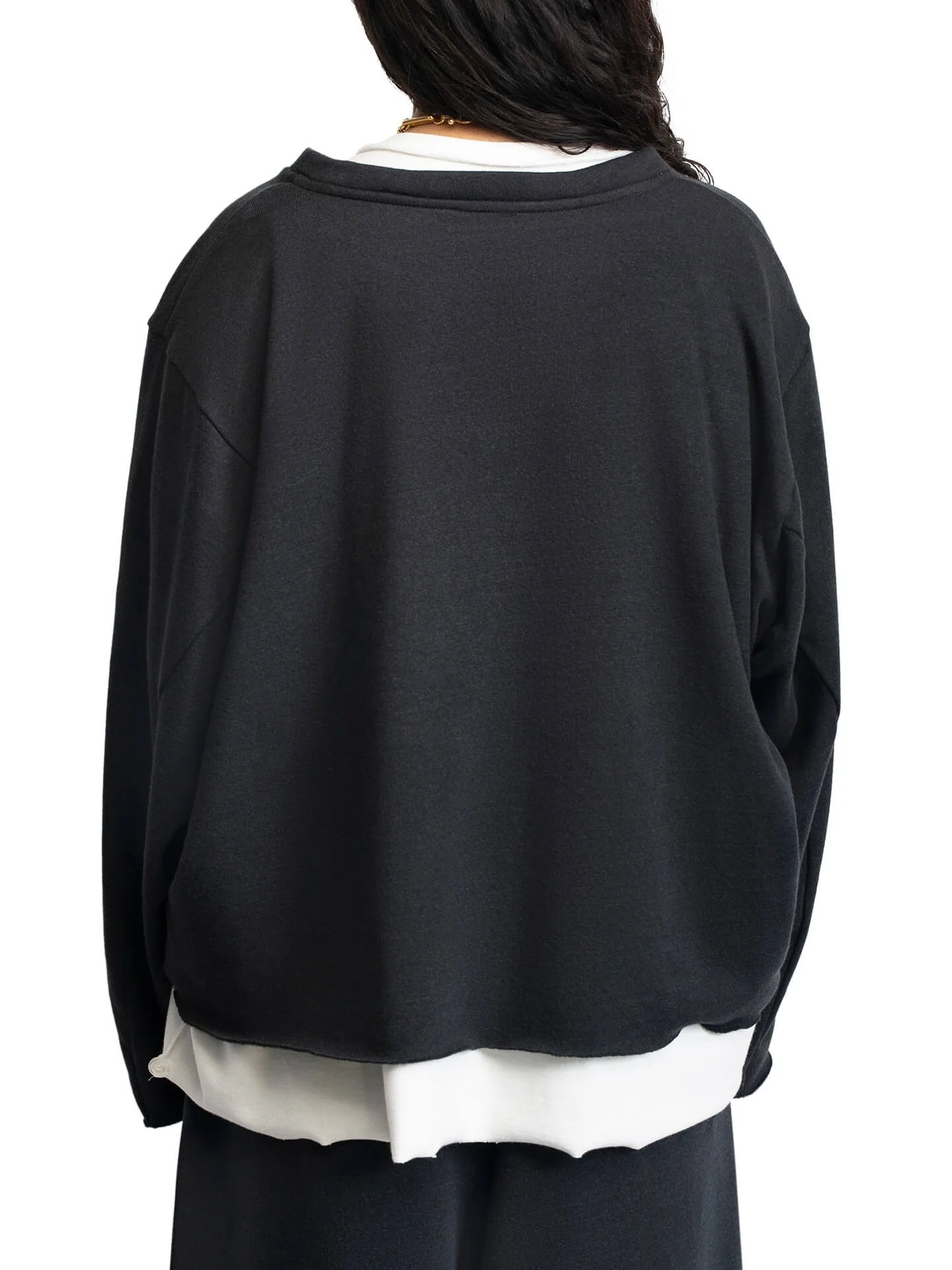''Twelfth St.'' Black Unisex Sweatshirt - Image 9