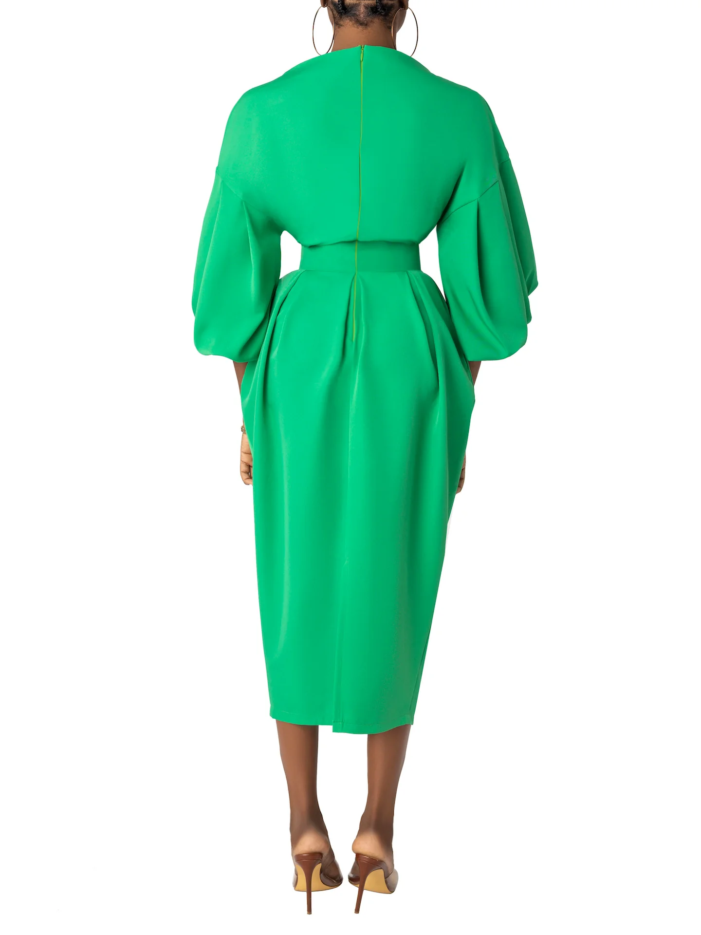 “Zelena” Jade Midi Dress - Image 6